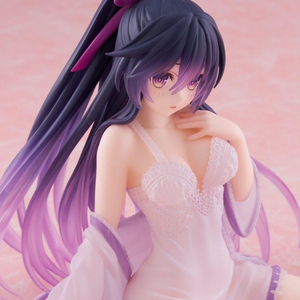 Tohka Yatogami Lingerie Figurine - Anime Character Collectible for Desk & PC Case Decoration