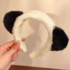 Cute Frog Panda Plush Hair Band Party Hair Hoop Wash Face Headband Cartoon Headwear Hair Accessories for Women