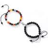 Natuurlijke Tijgeroog Steen & Legering Magnetische Koppelarmband - 2025 Bestseller