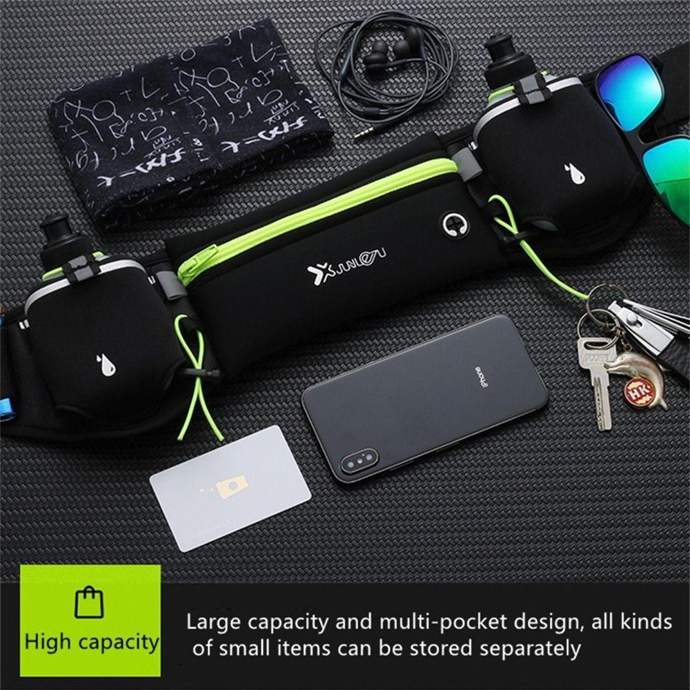 Hydration Belt Bottle Marathon Running Bag With Water Bottle Sports Phone Bag  Outdoor Riding