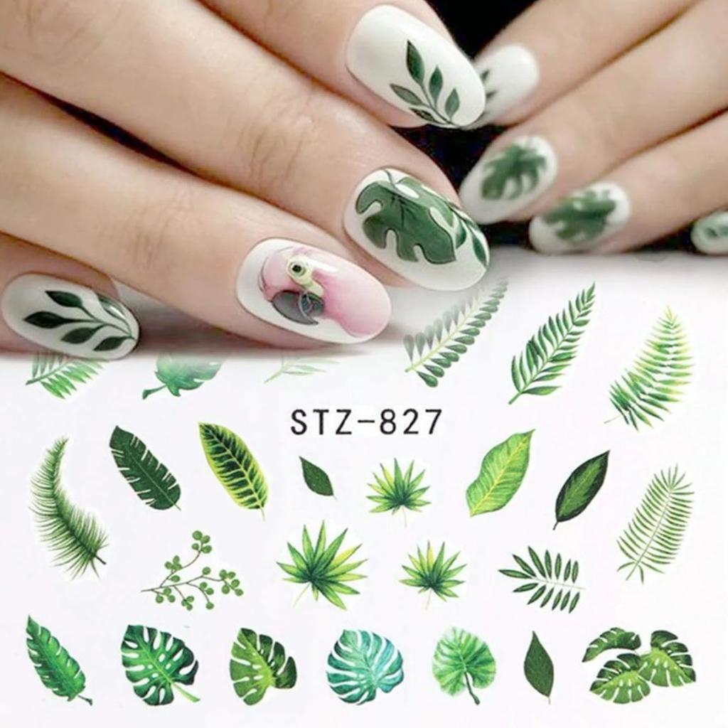 68 Sheets Nail Stickers DIY Exquisite Cute Self Adhesive Nail Decals Decoration Accessories for Women