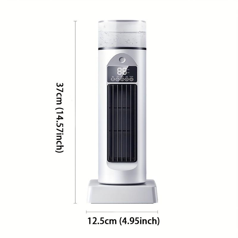 

Portable USB Air Conditioner Fan, 120° Oscillation, 100ml Water Mist Cooling, Timer, Low Voltage Safe, Ideal for Office, Bedroom белый