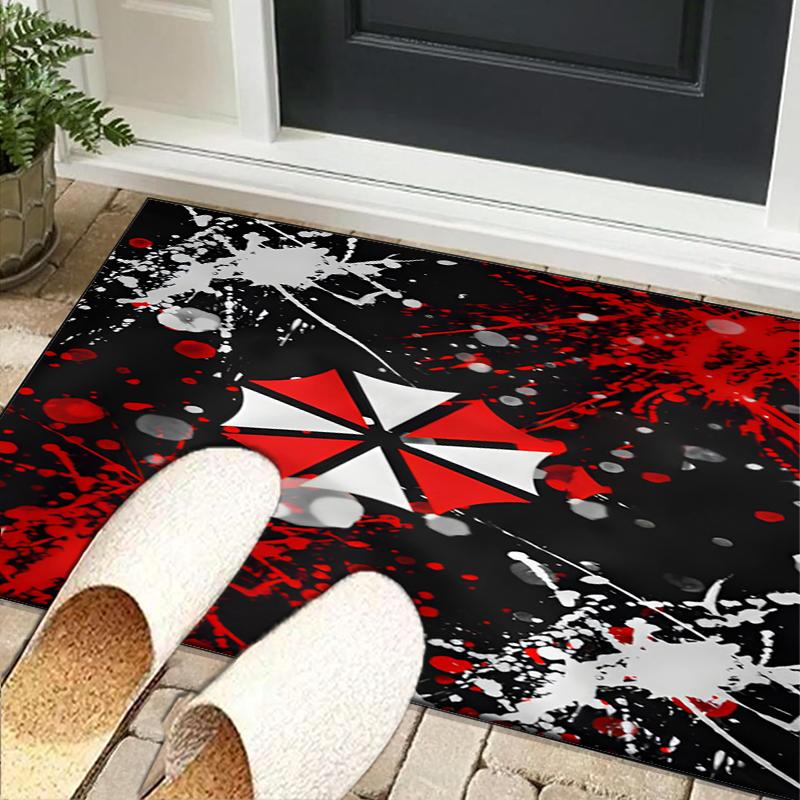 Umbrella Symbol Office Rug Chair Mat, Game Carpet, Suitable for Front Door, Bedroom, Living Room, Desk, Holiday Gift