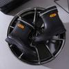 New Velvet Black Fashionable Water Shoes Fashionable, Men's Waterproof and Non-slip Car Wash Fishing Short Tube PVC Rain Shoes