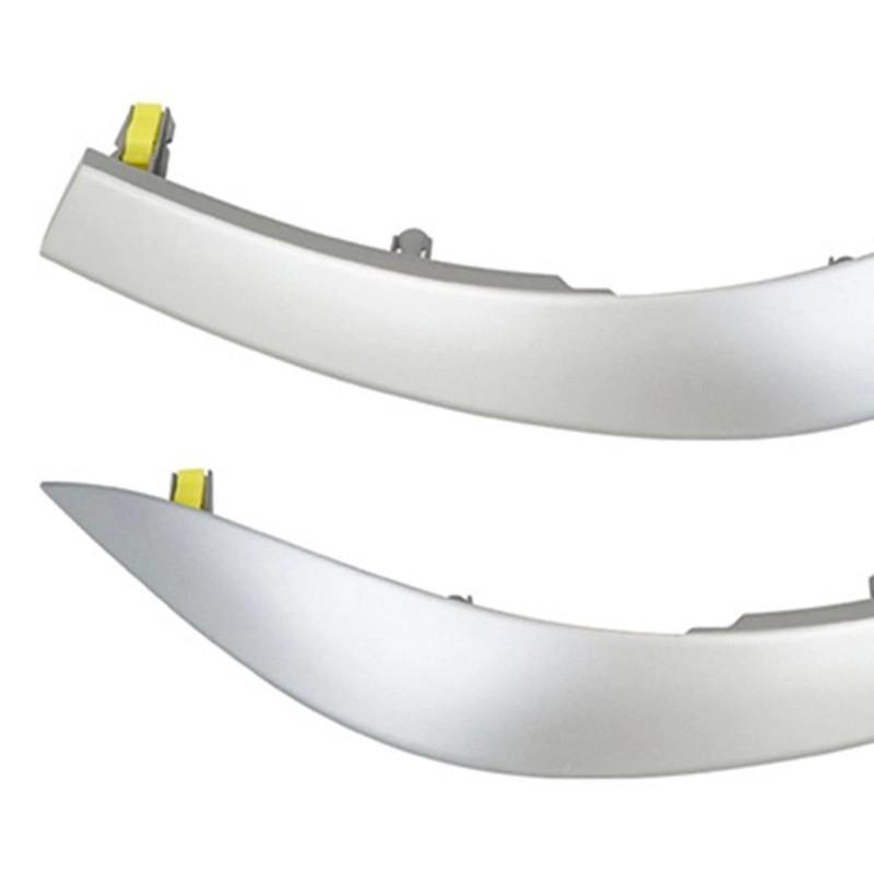

For Toyota Corolla 07- 13 5543602330 5543502370 Car Side Central Dashboard Cover Strip Trim Kit серебряный
