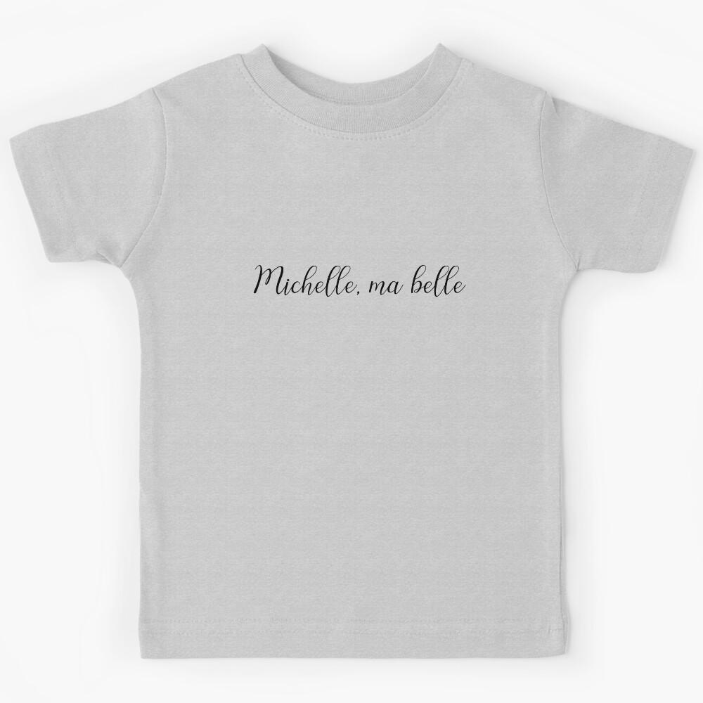 Michelle black Kids T-Shirt 140