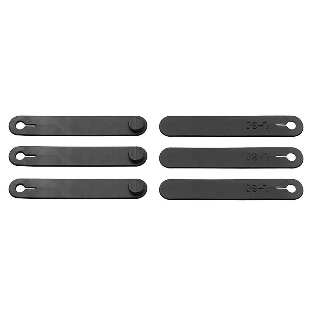 6 Stück Motorrad Gummi Rahmen Sicherungskabel Gummi Kabelbinder Kabelbaum Universal Auto Motorrad Gummi Bänder