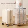 Transparent Clothes Storage Bag With Reinforced Handles For Bedroom Organization And Moving
