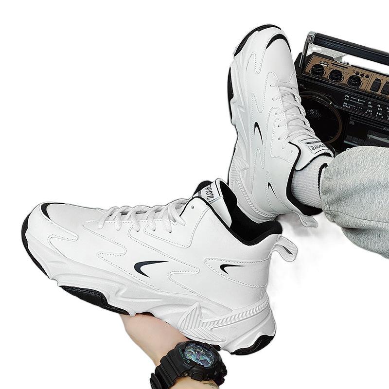 Putian high-top autumn student running basketball actual sports leisure height increase Xiaobai dad tide shoes