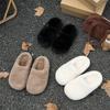 Mao Mao Slippers Women's 2025 New Retro Thick-bottomed Sandals, Wearing Belt Buckle Casual Slippers Women's Fashion