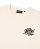 Syupeodeulai Flower Small Logo T-Shirt Cream