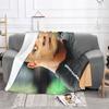 Dwayne The Rock Johnson Eyebrow Raise Meme Blanket Soft Flannel Throw Blanket Cover for Bed Living Room Picnic Travel Home Sofa