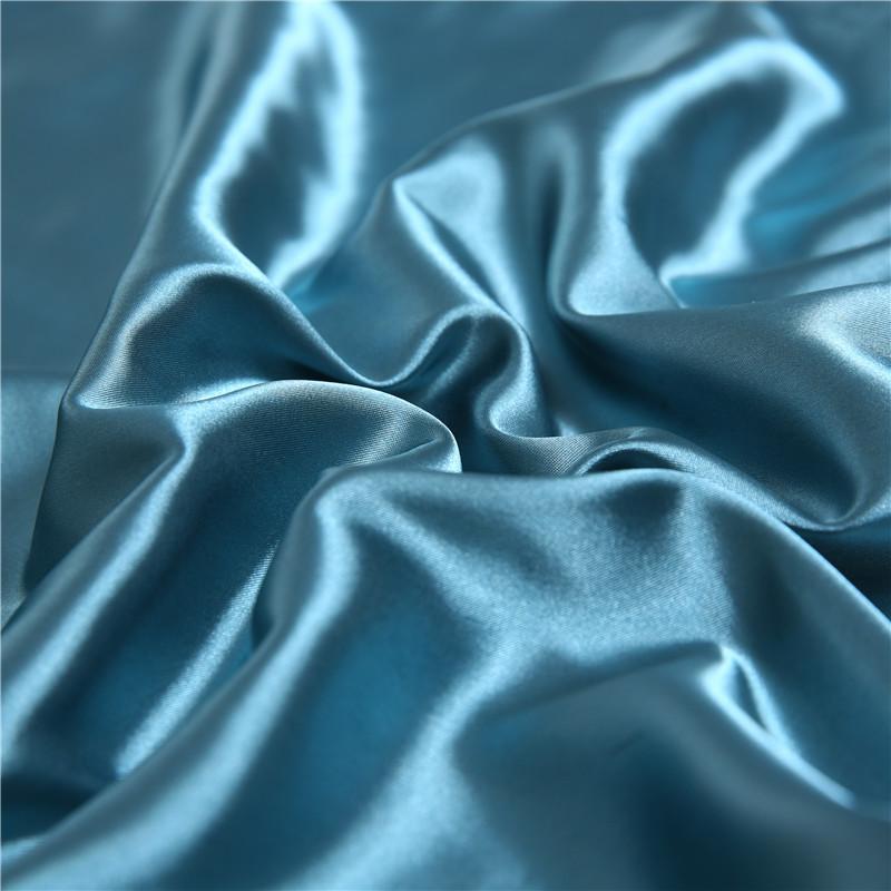 Pillowcase Silk Pillow Cover Silky Satin Hair Beauty Pillow Case Comfortable Pillow  Home Decor WholeStandard/Queen 1PC