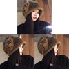 Wool Yarn Beret Hat For Women Warm Knit Fall Winter Fashion Casual