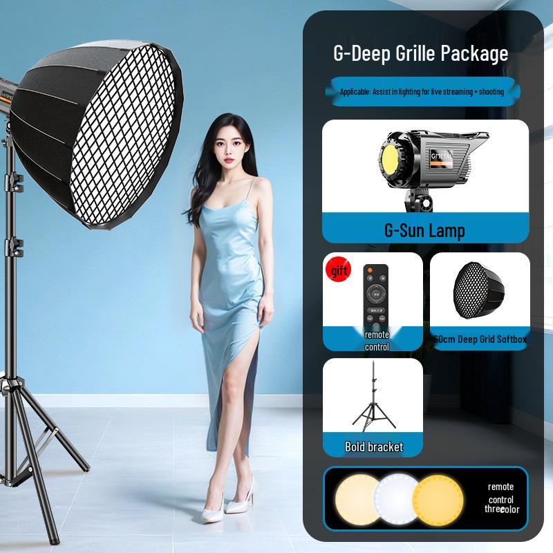 Professional LED Fill Light for Live Streaming & Photography