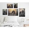 Terror Dark Blackbirds Oil Posters Classic Crow Halloween Prints Gothic Canvas Painting Wall Art Pictures Home Living Room Decor