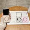 Ultra Thin Matte Transparent Magnetic Case For Samsung Galaxy Z Flip 8 7 6 5 4 3 5G Wireless Charging Protection Hard PC Cover