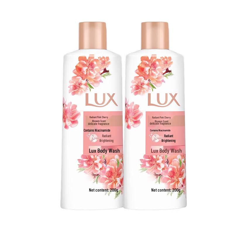 LUX Pink Cherry Blossom Scented Shower Gel