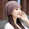 Breathable Beanies Cap Hollow Out Turban Beanies Caps Chemo Cap Crochet Slouchy Hat  Women Girls