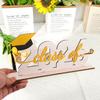 Graduation Decorations Class of 2026 Wood Table Centerpieces Congrats Grad Wooden Sign Graduation Table Toppers Gift