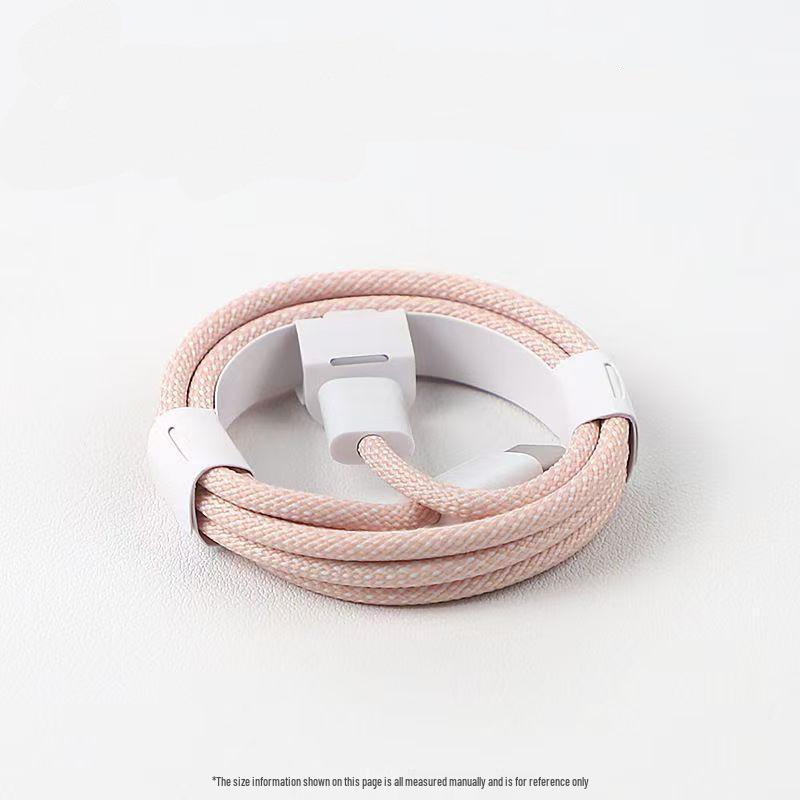 Apple iPhone 15/16 Braided PD60W Fast Charging Cable, Type-C for Huawei/Xiaomi.