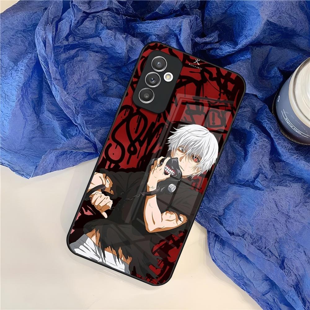 Tokyo Anime Ghoul Phone Case for Samsung S25 S24 S30 S21 S23 S20 S22 Fe S10 E S9 Note 20 Pro Ultra Plus glass Cover