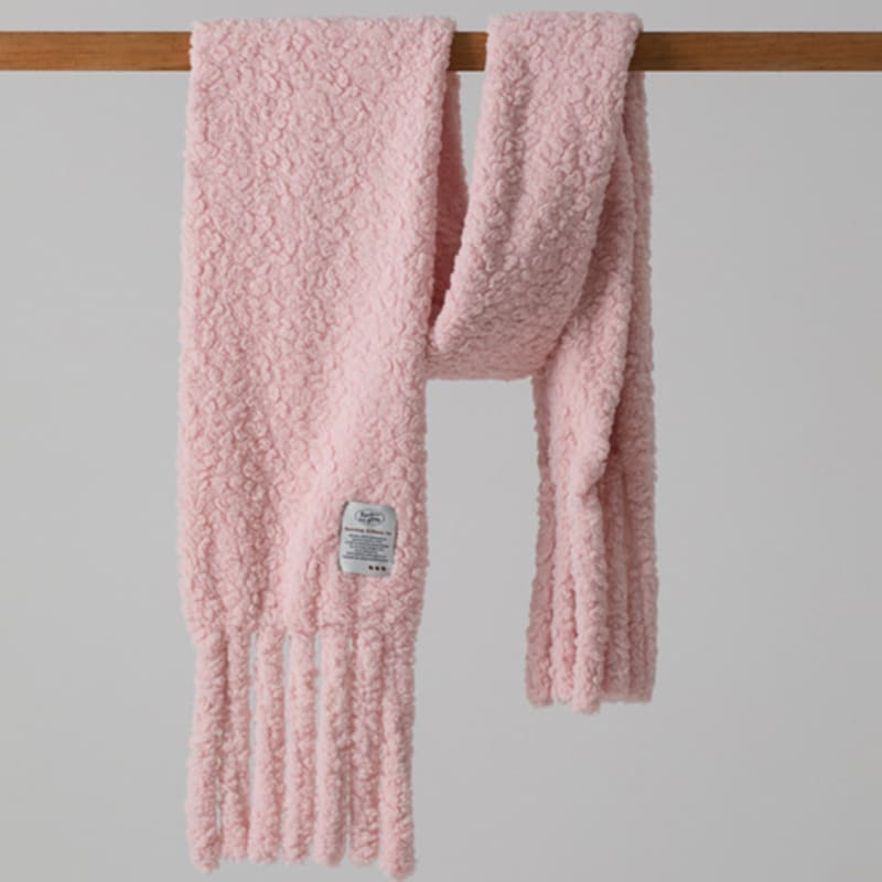 RECLOW CLOUDY MUFFLER PASTEL PINK