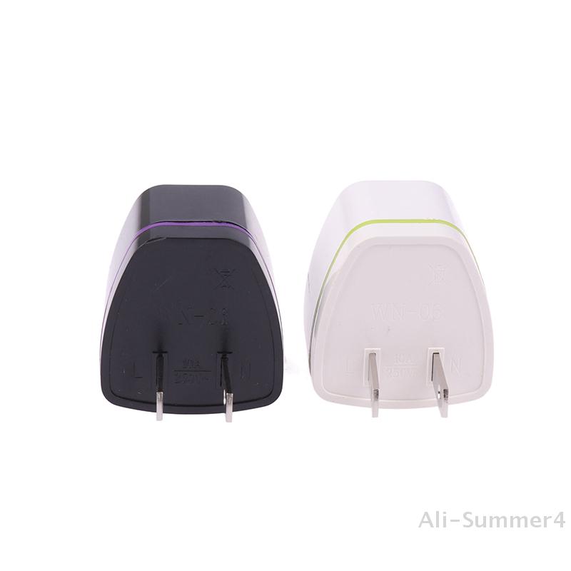 Universal US Japan Plug Adapter International AU UK EU To JP China Travel Adapter Electric Power Charger Convert Plug чёрный