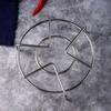 New Multifunctional Steamer Three-legged Low-leg Thickened Kitchen Rack Microwave Steamer Round Steamer Stainless Steel
