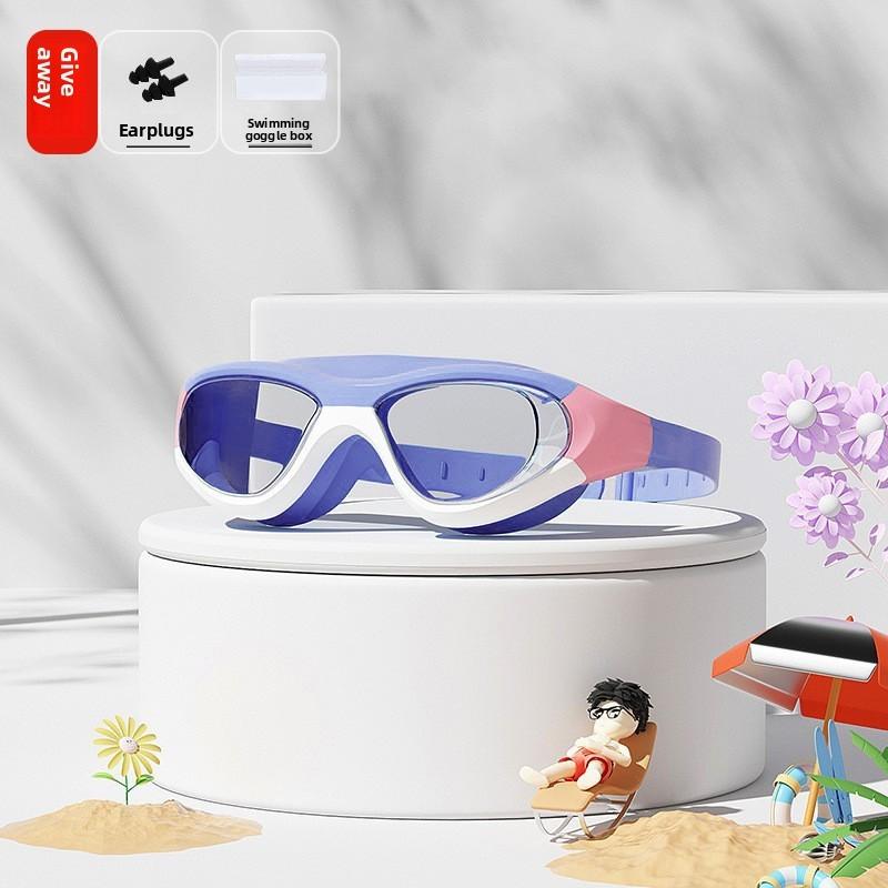Kids Waterproof Swimming Glasses With Soft Silicone Seal For Pool Swimming And Training