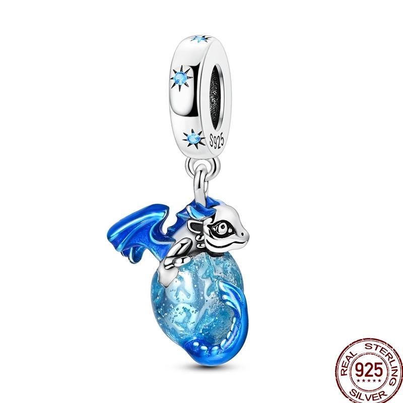 Miedziany Cyrkon Letnie Lody Ocean Wielka Seria Błyszczący Inkrustowany Cyrkon Wisiorek Pasuje do Bransoletki 3mm