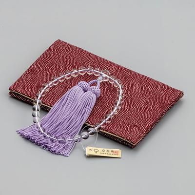 Exclusivo WEB para cuentas de oración budistas con oración para funerales y conmemoraciones. Hecho en. Puede ser utilizado por todos. Para pureza. Incluye bolsa para cuentas de oración. [Hasegawa