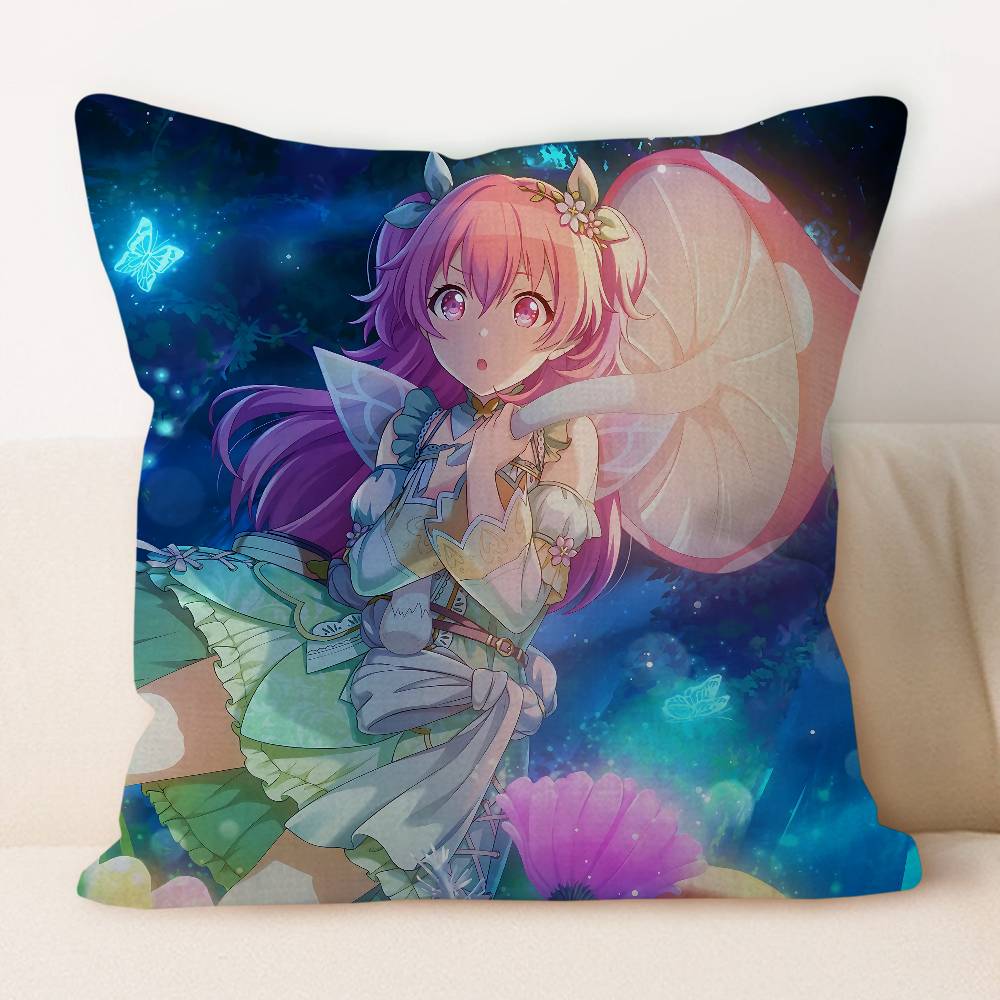 A-Airi Momoi Cartoon Cushion Cover Pillowcase Upholstery Sofa Throw Pillow Home Decor Pillowcas