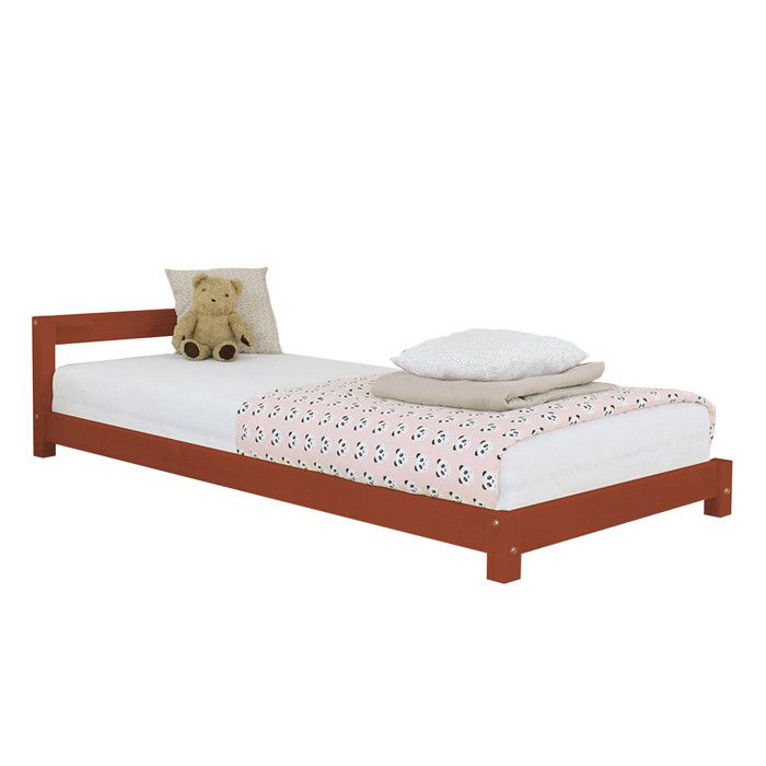 DREAMY Children's Bed 90 X 190 Brick Red