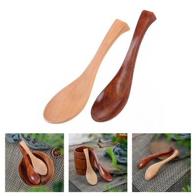 Natürlicher Holzlöffel für Reis mit rutschfestem Griff Ergonomisches Küchenutensil zum Kochen Servieren Hitzebeständiges Besteck