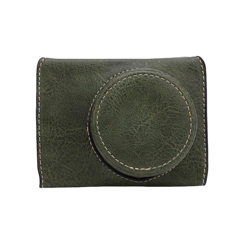 Camera Case for PowerShot V1 PU Leather Protective Cover with Detachable Adjustable Shoulder Strap