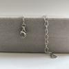 Silver Necklace with Cubic Zirconia, Item Weight 5.22 G (2207900)