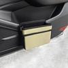 Portable Foldable Car Trash Can Mini Hanging Vehicle Trash Bin Waterproof Garbage Organizer Auto Accessories