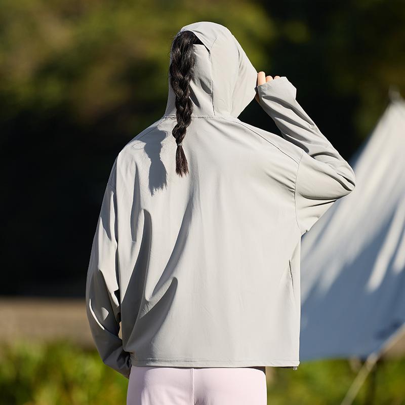 Sunscreen Clothing Women's UV Protection Outdoor Loose Sunscreen Top Jacket Sunscreen Clothing Men's Ice Silk Sunscreen Clothing
