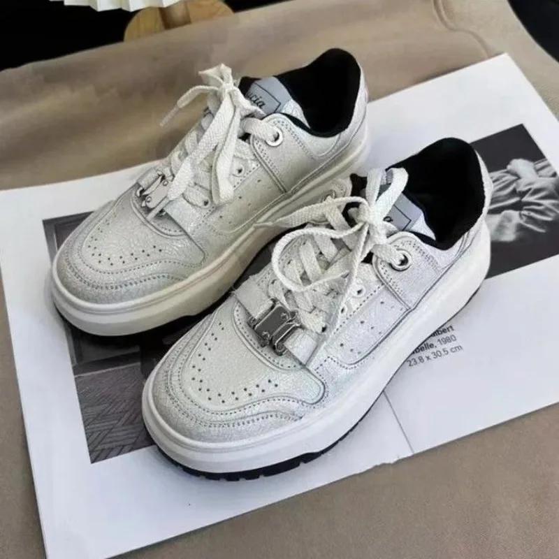 Modă Adidași cu talpă groasă pentru femei Adidași cu design simplu Pantofi casual de înaltă calitate Adidași de alergare pentru exterior pentru femei