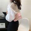 Fashion shoulder bag women's 2025 spring and summer new simple casual chain messenger bag trend niche small square bag