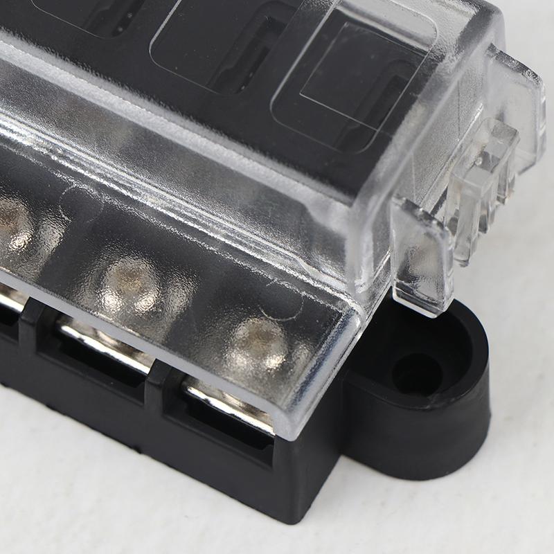 4/8 Way Car Fuse Accessory 12V 24V Car Truck Circuit Medium Insert Fuse Box Circuit Breaker Blade Fuses Circuit Standard