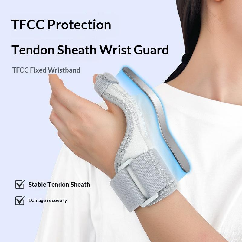 Trigger Thumb Support Brace Splint Non-Irritating for Tenosynovitis Fits Sensitive Skin Men Women