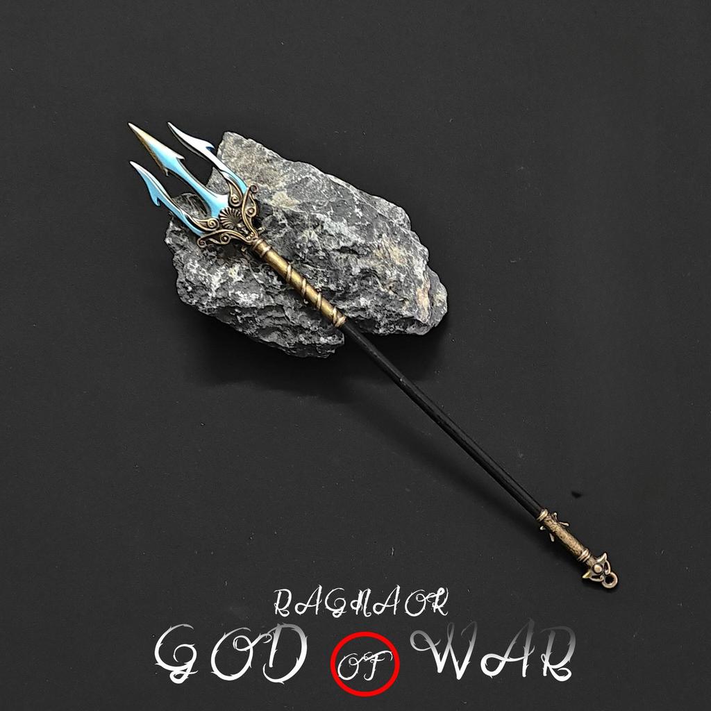 God of War 5 Game Peripherals Kratos Chaos Blade Metal Model Olympus Divine Sword Mini Weapon Decorative Toys Children's Weapons