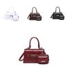 Pu Leather Stone Texture Crossbody Bag With Small Bag For Daily Fashion Womens Accessories