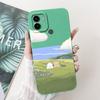 For Xiaomi Redmi A1 Case Cover Redmi A2 Capa Cartoon Bumper Liquid Silicone Shockproof TPU Soft Case On Redmi A1 A2 + Plus Funda