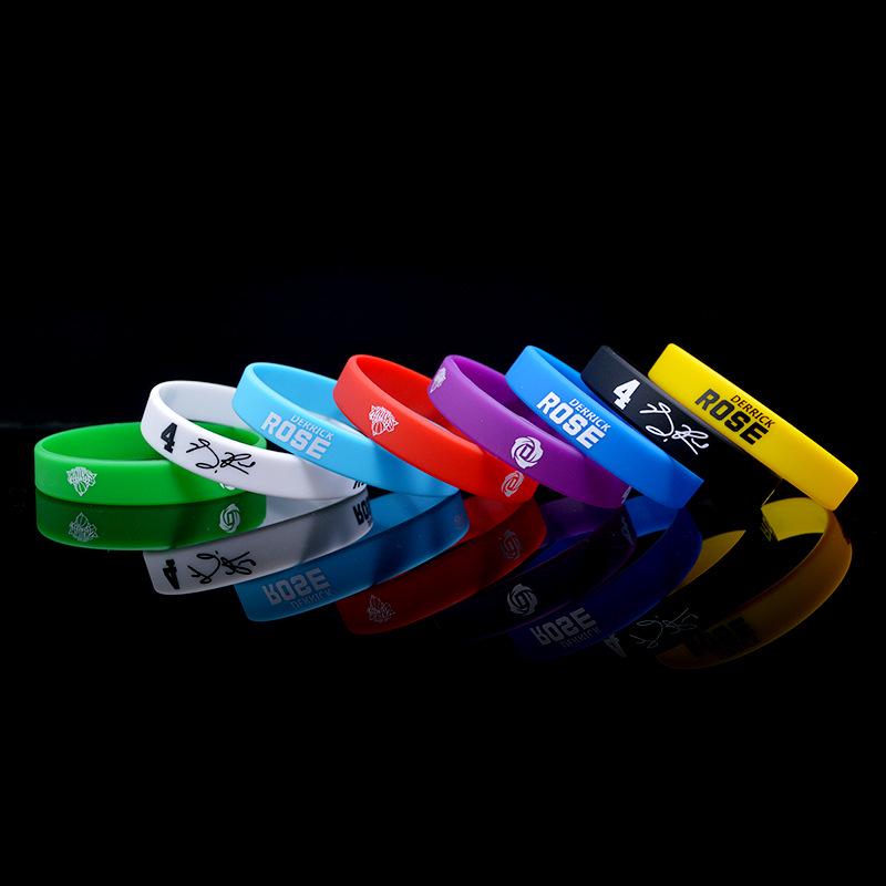 Braccialetti in Silicone da Stella NBA: Kobe, LeBron, Curry, Irving, Durant - Braccialetti per Fan di Basket e Calcio