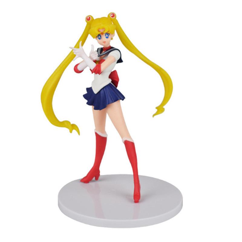 Sailor Moon Character Cake Figures: Usagi & Makoto Standable Models