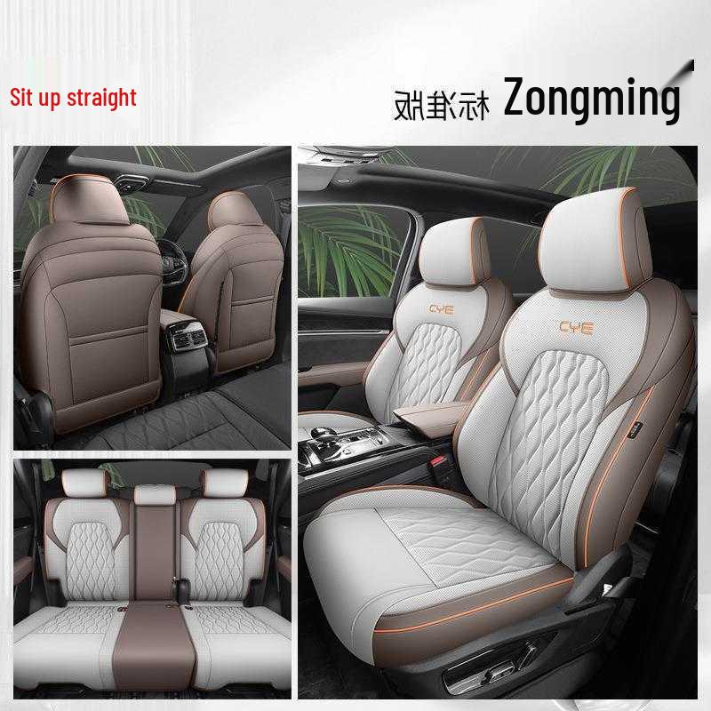 2026 DM-i Champion 200KM Tang New Energy 7-Seater Premium Car Seat Covers Special for BYD Tang 2022-2025