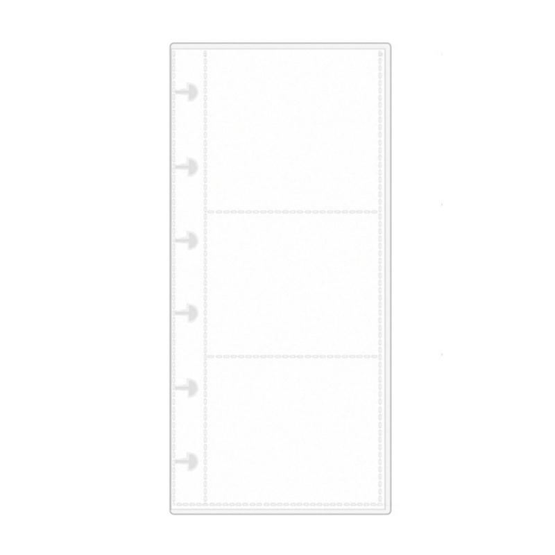 Multipurpose Clear Photo Album for Desktop Displaying with 3Inch Double Slot Design Kpop Photocard Binder Collect Book